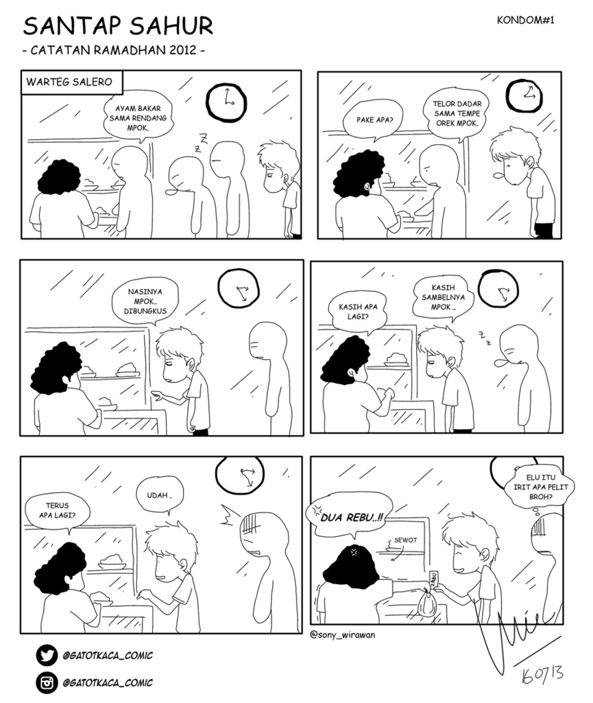 &#91;STRIP&#93; KONDOM -- Komik Random