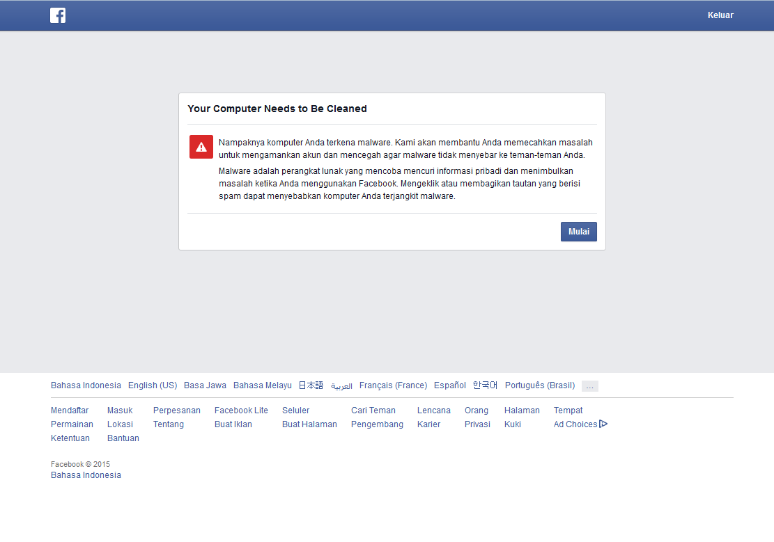 Tolong bantu nih gan, facebook terkunci.