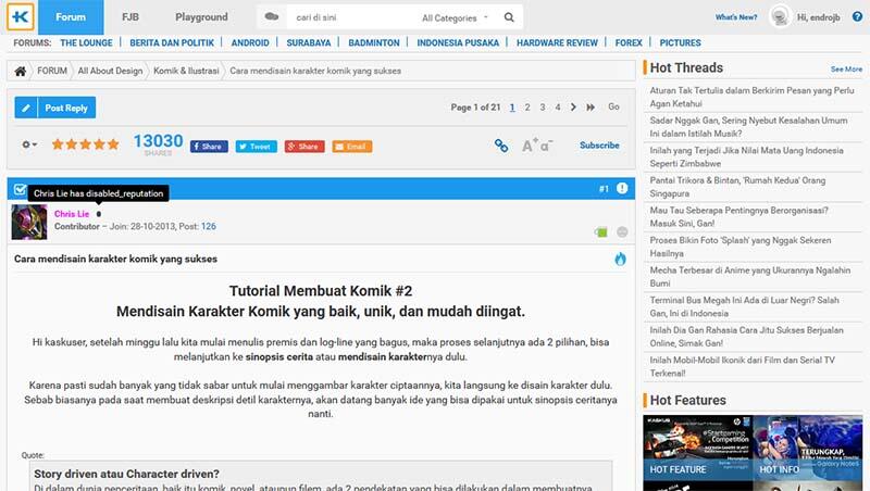 Kaskuser VS Penulis
