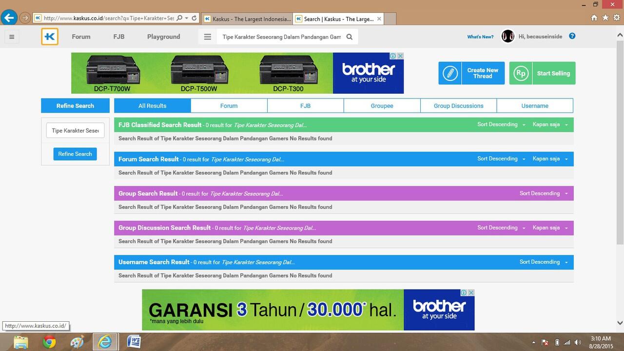 Tipe Karakter Seseorang Dalam Pandangan Gamers