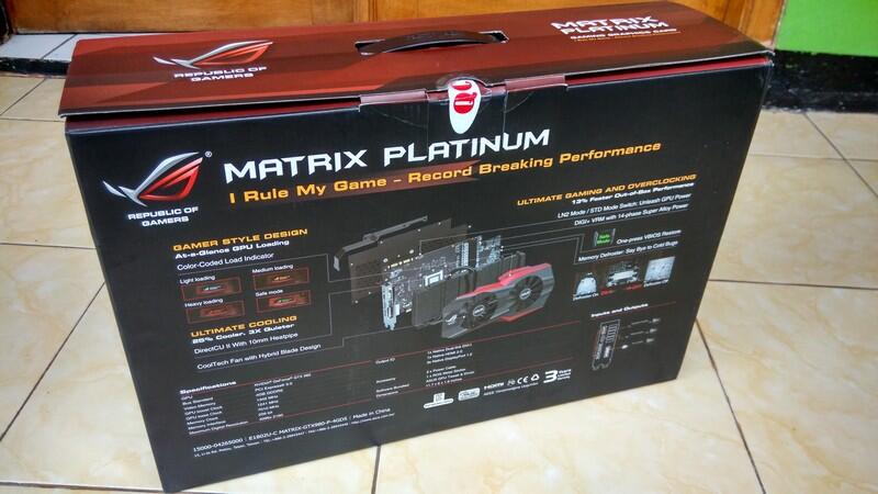 &#91;VGA&#93; ASUS GTX 980 Matrix Platinum Graphic Card Review