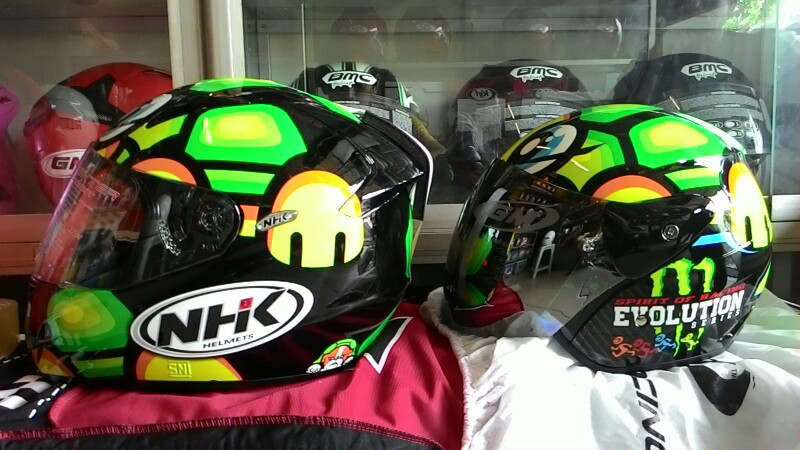  ▓▒▓▒▓ Helm NHK GP-Tech Rossi Black edition ▓▒▓▒▓