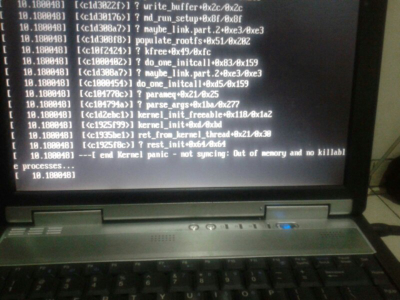 Tanya: Error saat install Vector Linux 7.1 Light