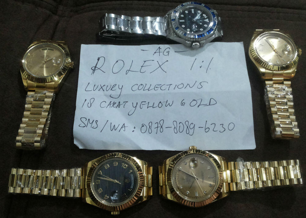 (YG 18K) RLX DD 218238 BKWAP, CHDP,CHIP,CHRP, GMT 116759SA