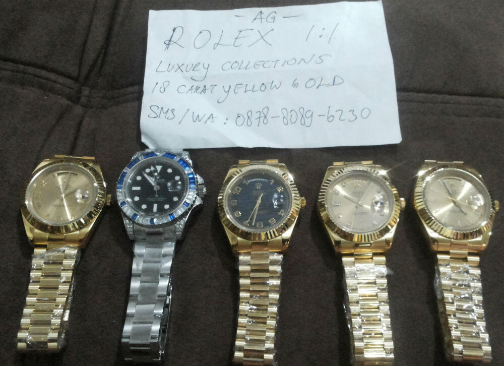 (YG 18K) RLX DD 218238 BKWAP, CHDP,CHIP,CHRP, GMT 116759SA
