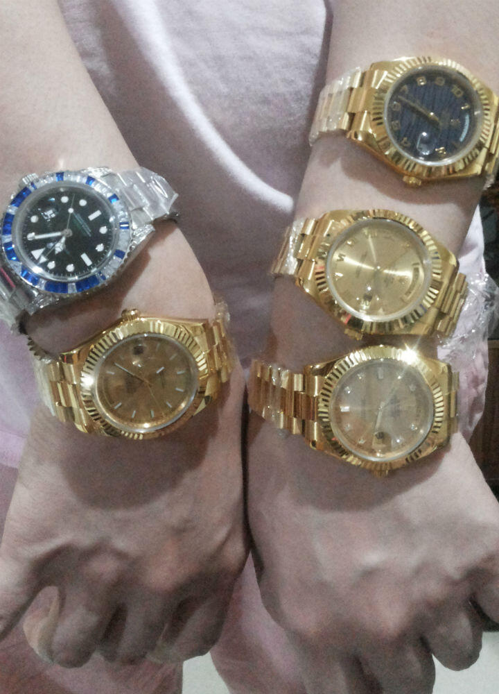 (YG 18K) RLX DD 218238 BKWAP, CHDP,CHIP,CHRP, GMT 116759SA