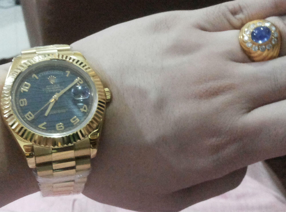(YG 18K) RLX DD 218238 BKWAP, CHDP,CHIP,CHRP, GMT 116759SA