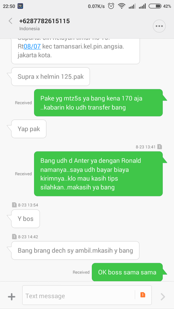 AKI MOTOBATT ALL Type Mumer Bergaransi
