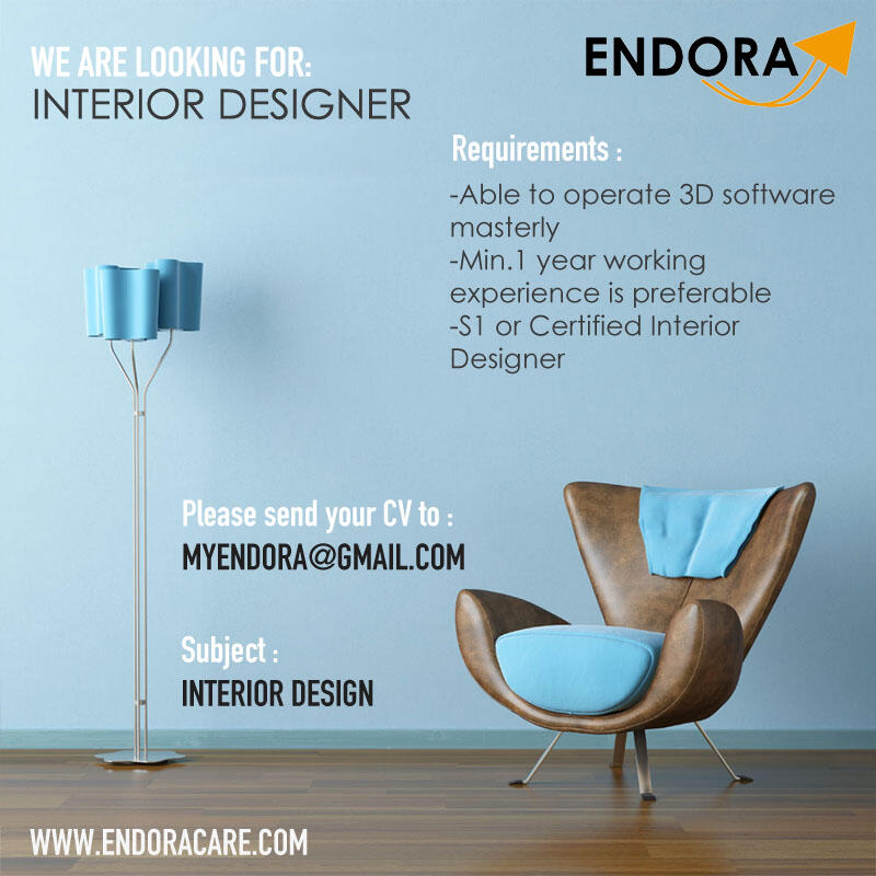 Dibutuhkan Interior Designer