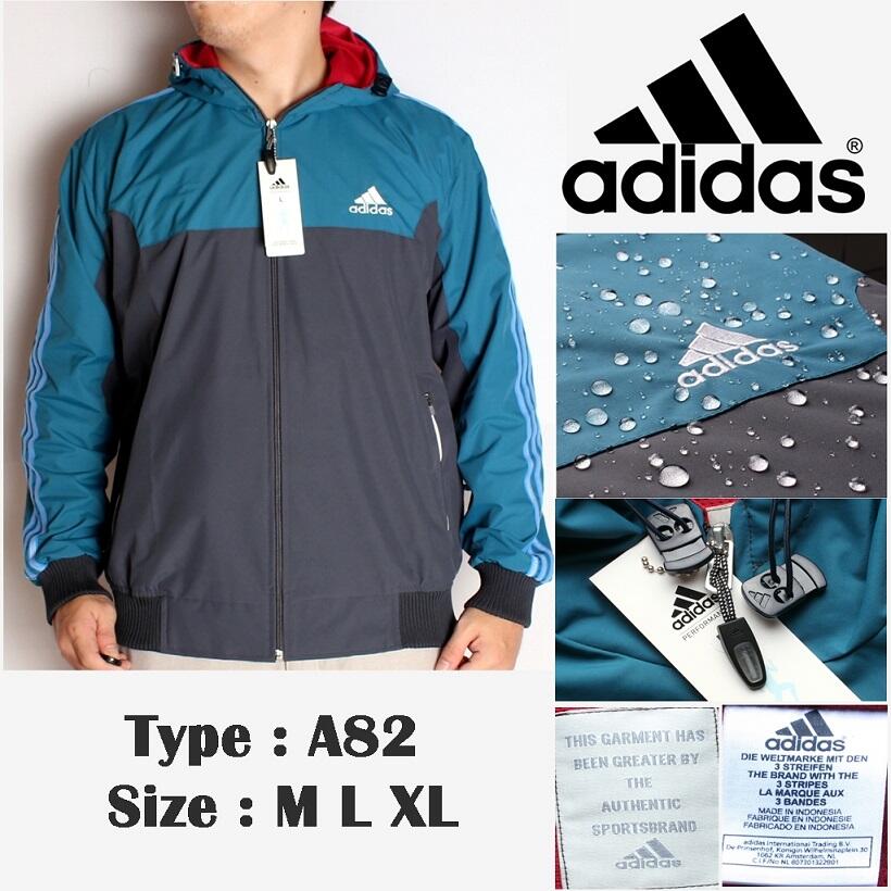 Jaket Adidas Nike Puma Bolak Balik & bisa di lipat jadi TAS , WATERPROOF PREMIUM!