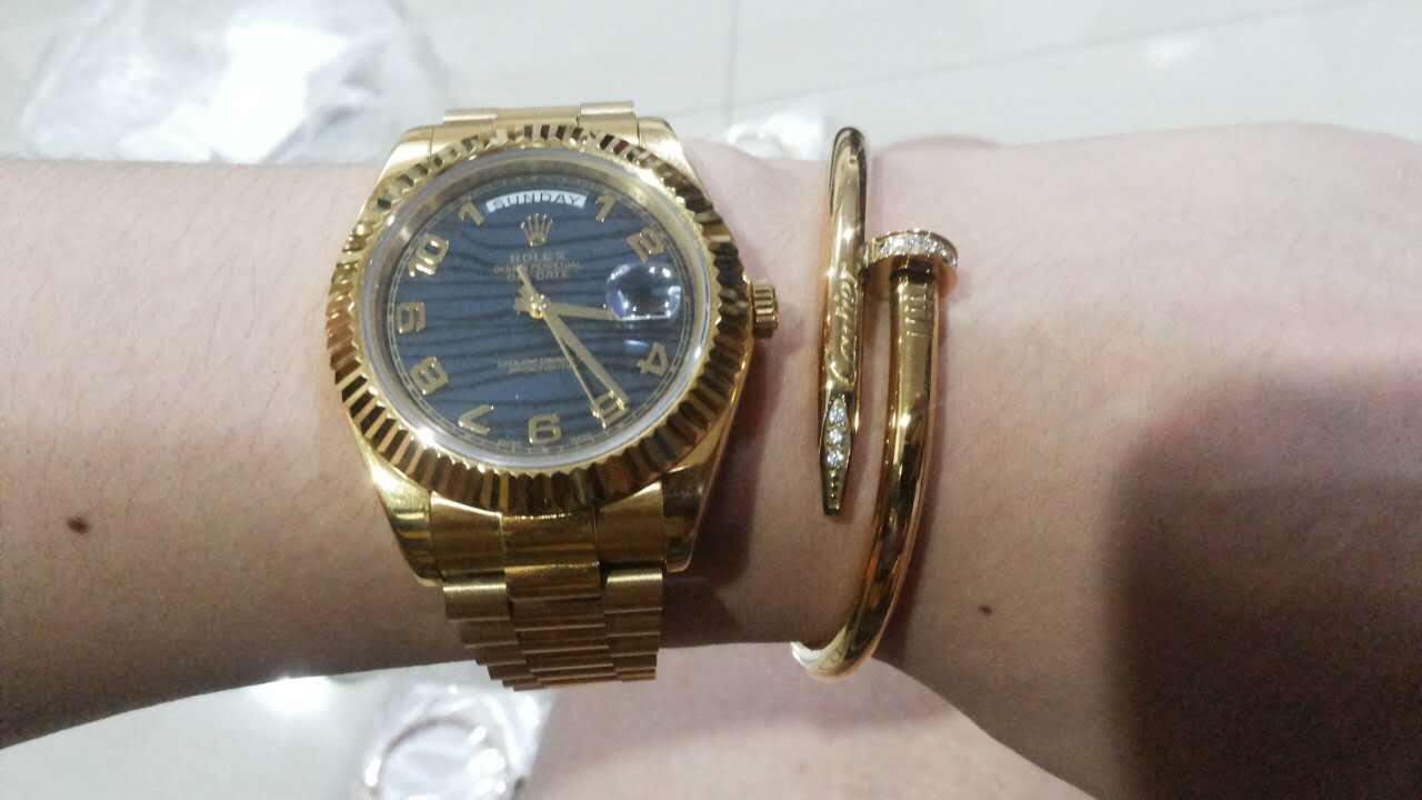 (IMPORTIR LANGSUNG)LUXURY 1:1 BRACELET ( CARTIER, MONT BLANC,& ROLEX), ALL SWISS MADE