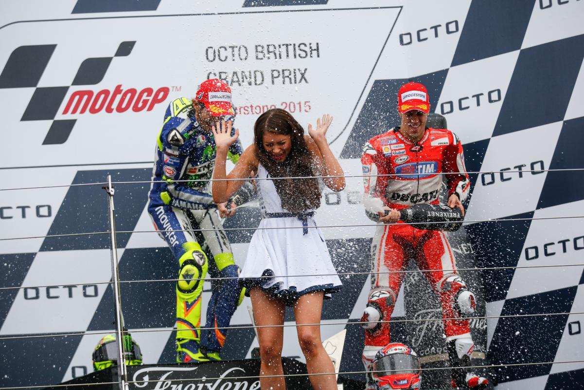 Paddock Girl Moto GP 2015 GP Silverstone Inggris