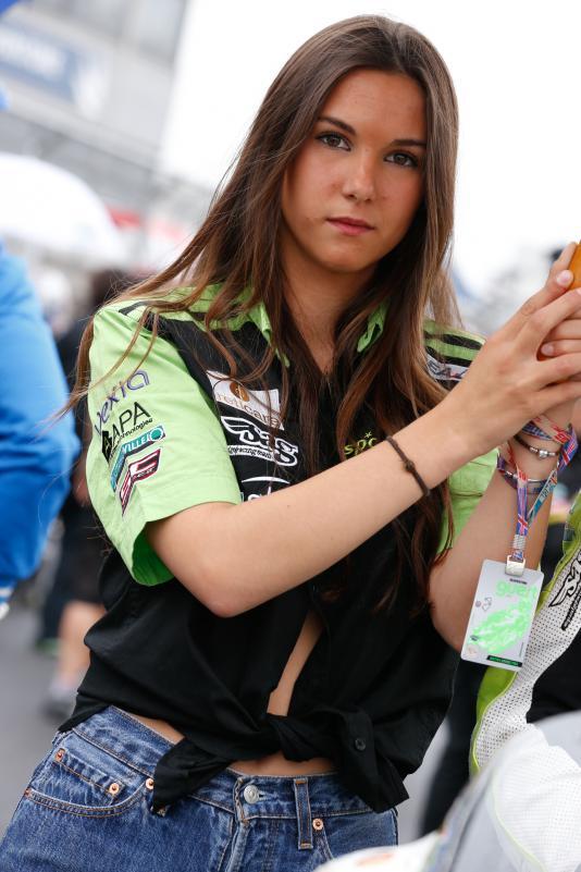 Paddock Girl Moto GP 2015 GP Silverstone Inggris