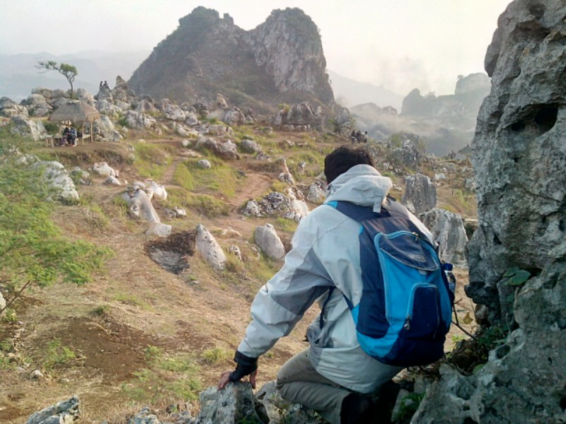 BIKEPACKER.... BEKASI-SEKITARAN KAWAH PUTIH+STONE GARDEN