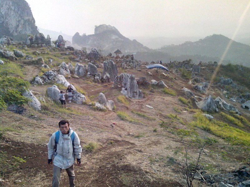 BIKEPACKER.... BEKASI-SEKITARAN KAWAH PUTIH+STONE GARDEN
