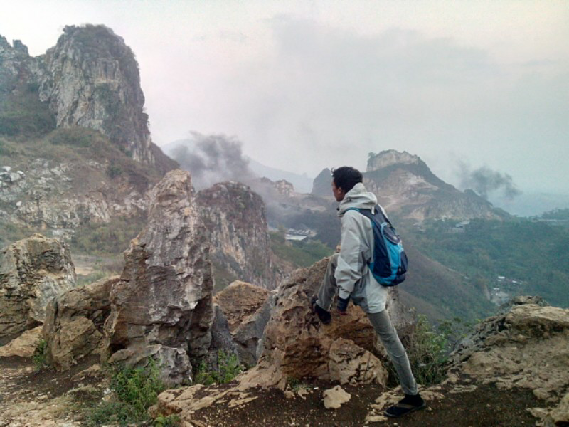 BIKEPACKER.... BEKASI-SEKITARAN KAWAH PUTIH+STONE GARDEN