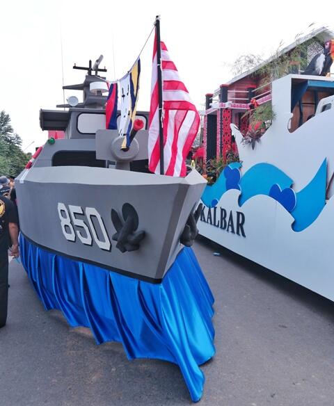 Karnaval Khatulistiwa 2015, Pontianak