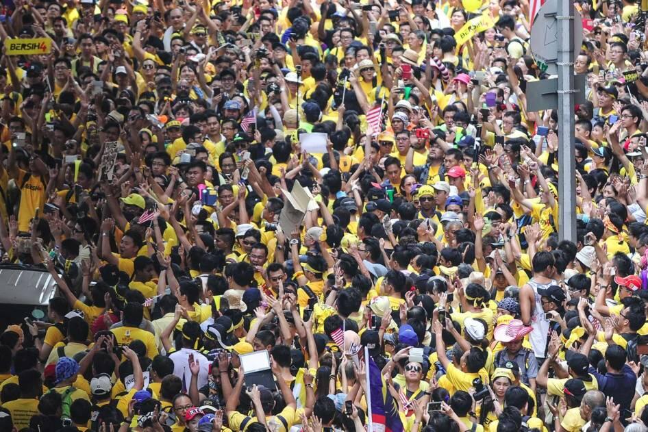 FOTO: Gelombang Unjuk Rasa &quot;Bersih 4&quot; Menghantam Malaysia