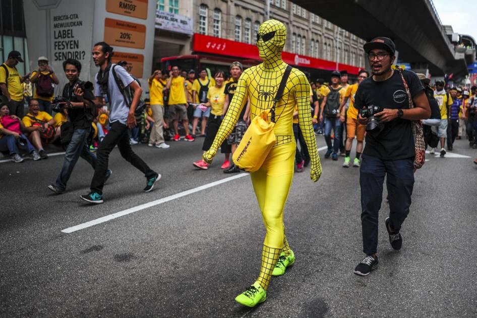 FOTO: Gelombang Unjuk Rasa &quot;Bersih 4&quot; Menghantam Malaysia