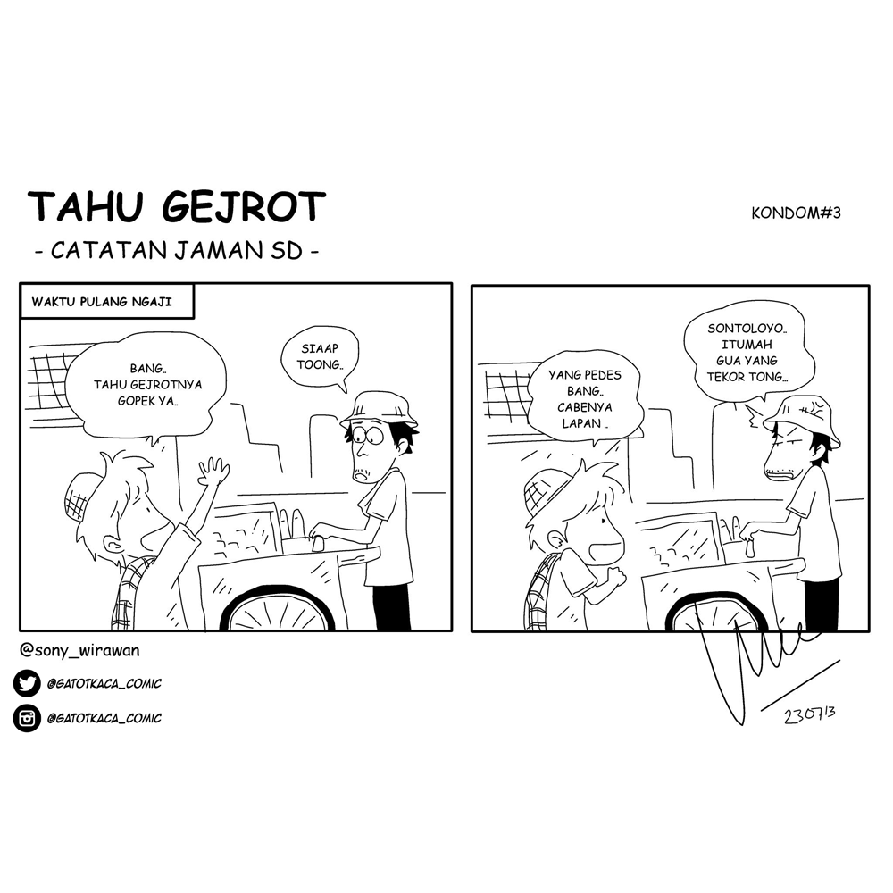 &#91;STRIP&#93; KONDOM -- Komik Random