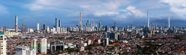 Bangunan tinggi yang akan menghias Jakarta
