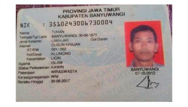 &#91; Berita Maha Penting &#93; Di Indonesia Lengkap: Ada Tuhan, Nabi, dan Saiton