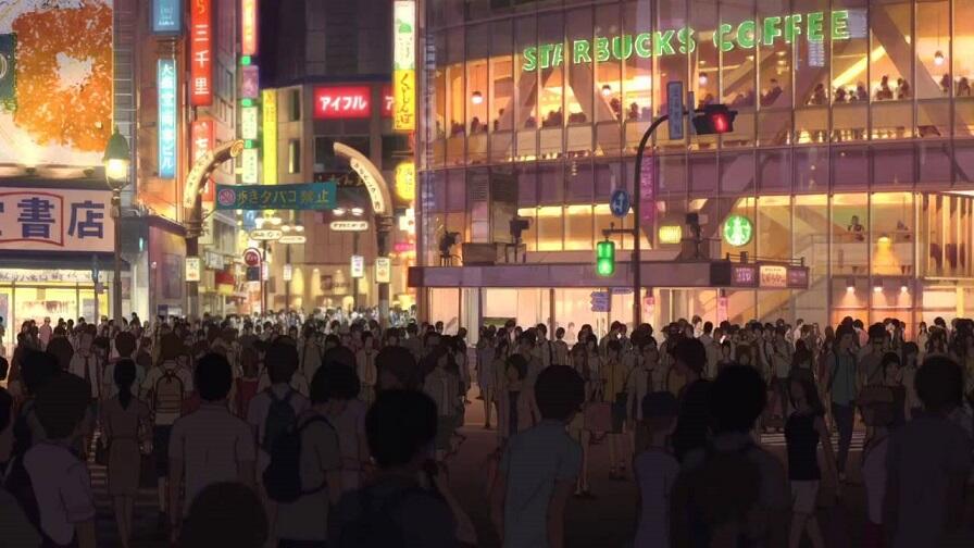 Anime di Kehidupan nyata: Stasiun Shibuya