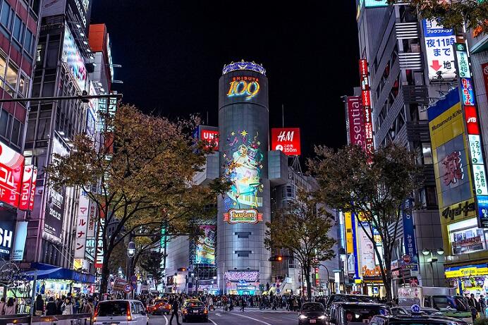 Anime di Kehidupan nyata: Stasiun Shibuya