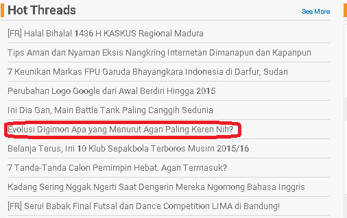 Evolusi Paling Keren Menurut Ane