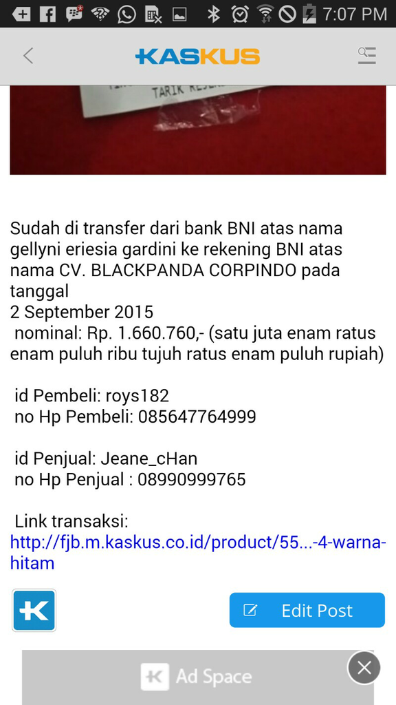 Jual LG Nexus 4 warna Hitam - Full Set