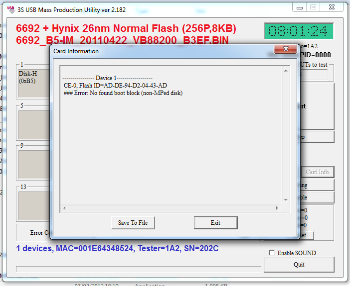 Help! Flashing Firmware Flash Disk Gagal Mulu 