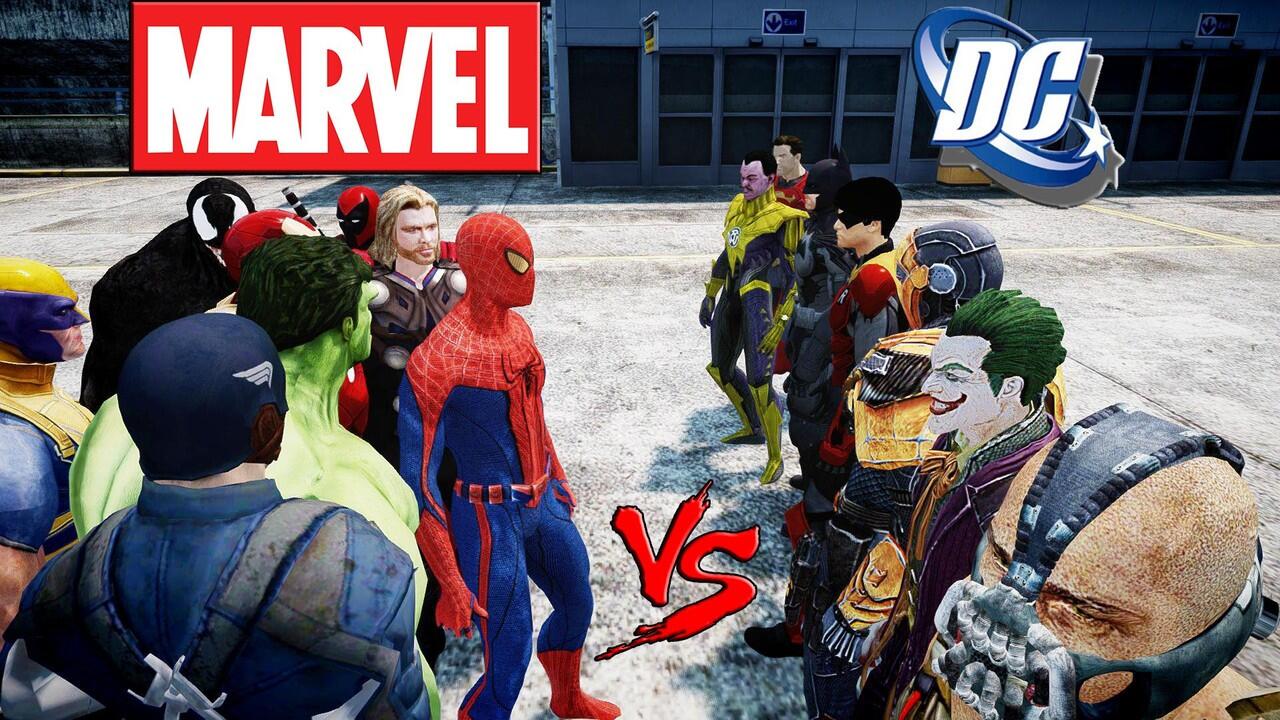 Animation Film Marvel vs DC Comics. &#91; Fan Made &#93;