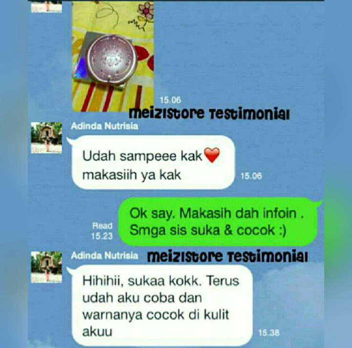 (TESTIMONIAL) MEIZLSTORE ID FASHION &amp; BEAUTY PRODUCT AUTHENTIC!