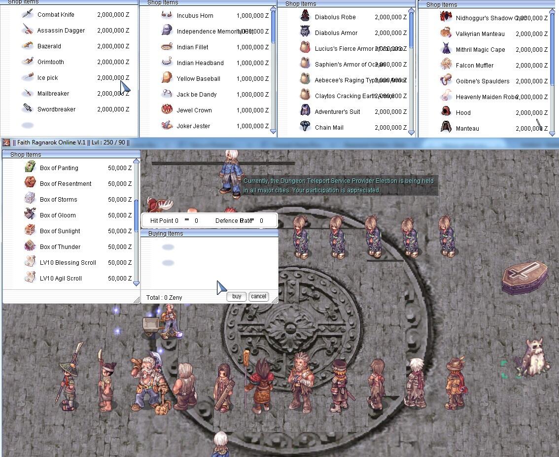 &#91;FRESH&#93; Ragnarok FULL PvP Server 250/90 &#91;FRESH&#93;