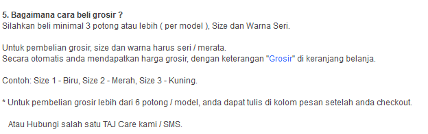 &#91;Sharing&#93; Usaha Baju Anak Online dan Offline