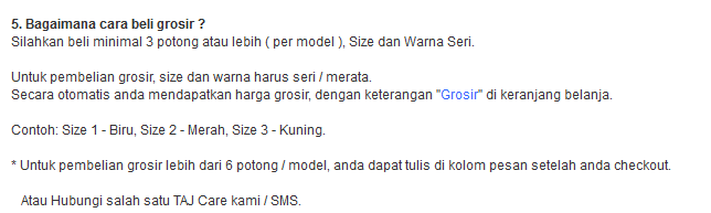 &#91;Sharing&#93; Usaha Baju Anak Online dan Offline