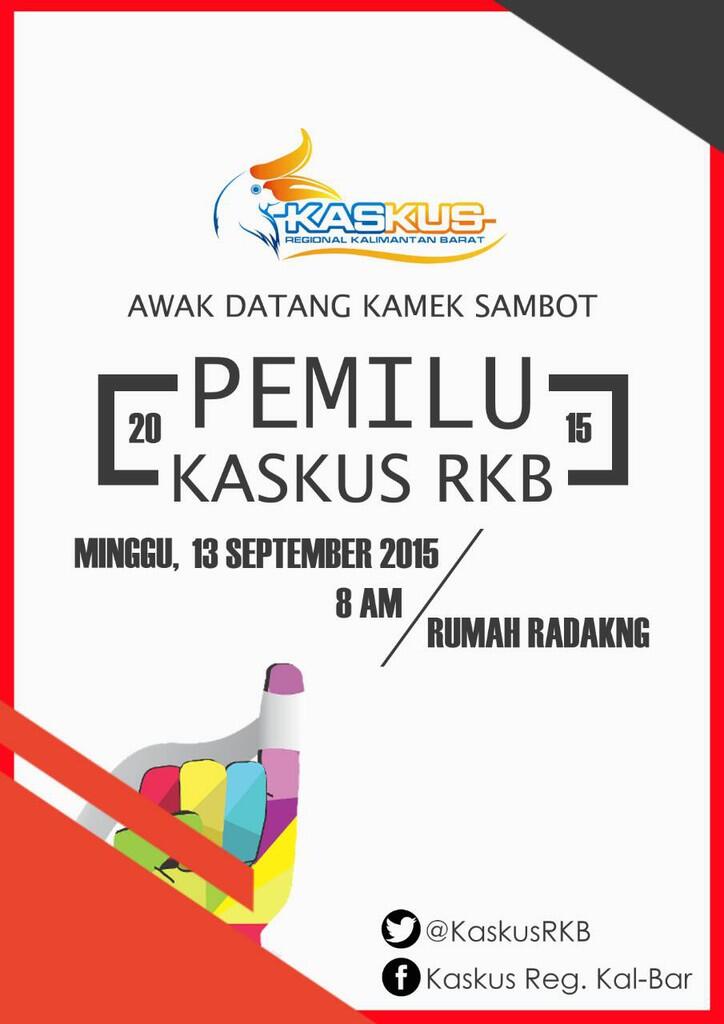 &#91;UNDANGAN&#93; Pemilihan Regional Leader Kaskus Regional KALBAR