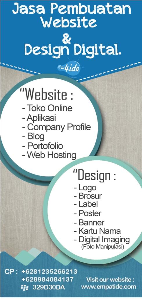 Jasa Pembuatan Website Company Profile , Toko Online , Sistem Informasi Malang