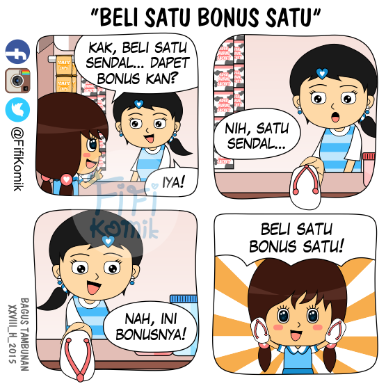 Fifi and Friends Komik Strip Lucu Semua Umur (@FifiKomik)