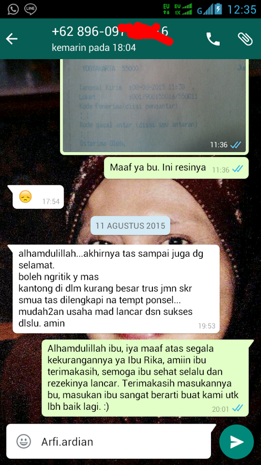 Bukti Pengiriman Selama Jualan Di kaskus (sejak jualan jam tangan)