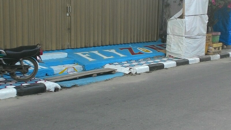 trotoar keren di kampung ane gan