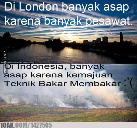 Mencegah Kebakaran dapat Mengurangi Kabut Asap di Indonesia