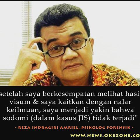 Kasus JIS, Habis Rekayasa Terbitlah Kebenaran