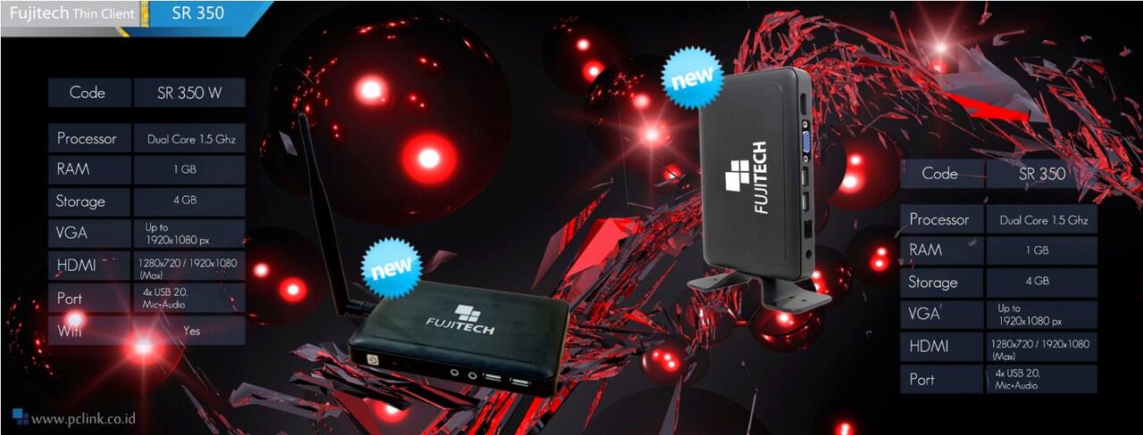 THIN CLIENT, PC STATION, KOMPUTER MURAH MINI PC, WIRELESS PROJECTOR FUJITECH