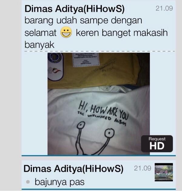 Testimonial Lapak Kaos Kurt Cobain (Since 2012) theandino