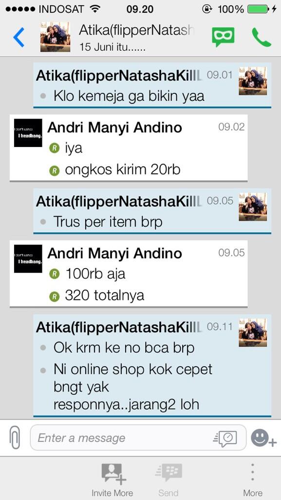 Testimonial Lapak Kaos Kurt Cobain (Since 2012) theandino