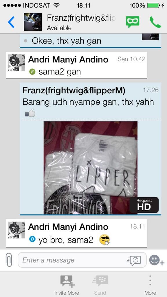 Testimonial Lapak Kaos Kurt Cobain (Since 2012) theandino