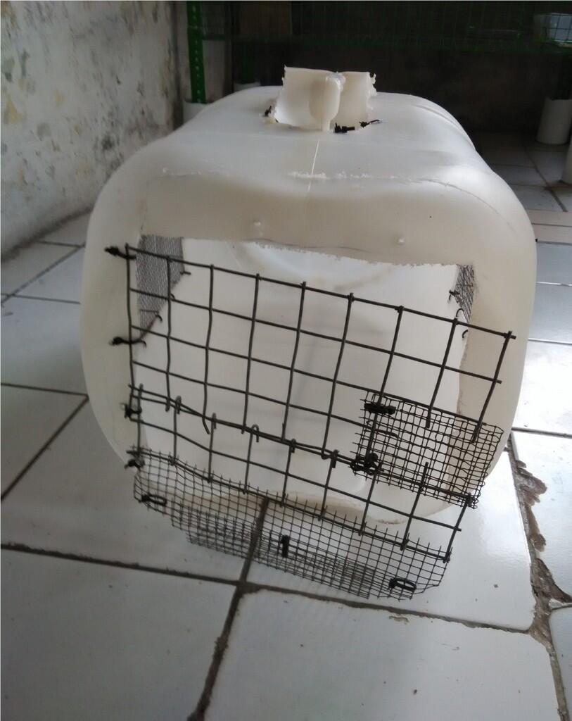 &#91;DIY&#93; Membuat Pet Cargo/Travel pets Dari Barang Bekas (MINIM BUDGET)