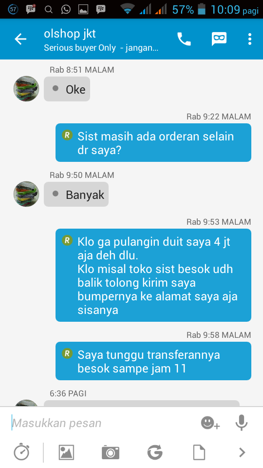 (help) penipu di tokop*dia. harap hati-hati ya gan bagi yg newbe di toped