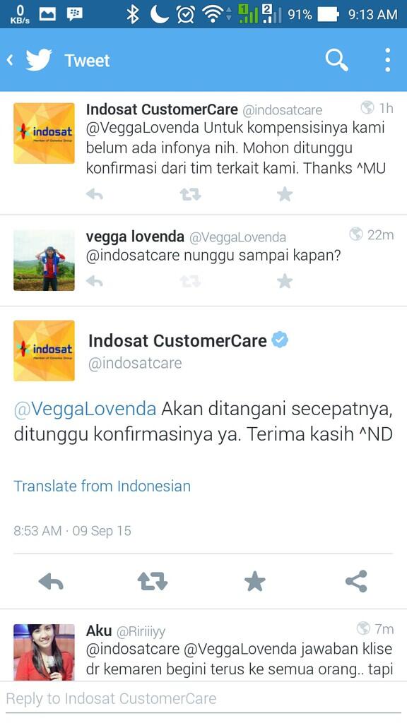  Menonaktifkan paket data dan memotong pulsa. PENGGUNA INDOSAT MASUK!